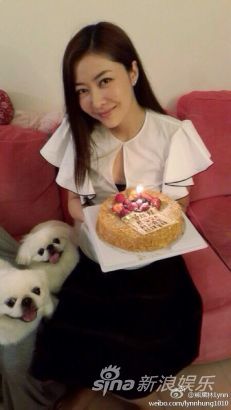 熊黛林挥别郭富城 换手机号码庆生(图)