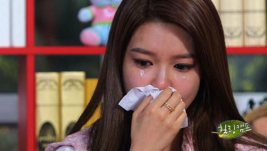 <em>少女时代</em>录《Healing Camp》泪洒现场 |※日韩