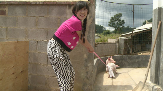 张柏芝：养孩子对我来说是很容易的事情