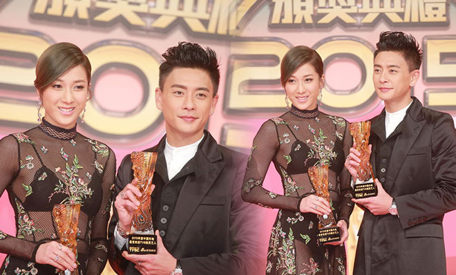 黄宗泽钟嘉欣获2015TVB内地最受欢迎艺人