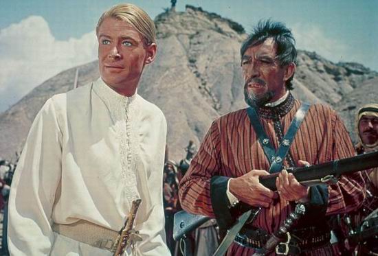 资料图片:经典影片《阿拉伯的劳伦斯》剧照(3)