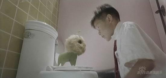 《长江7号》外星狗曝光 周星驰怀念爱犬【图】