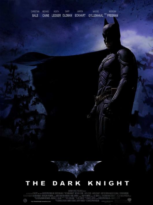资料图片:影片《蝙蝠侠之黑暗骑士》海报(11)