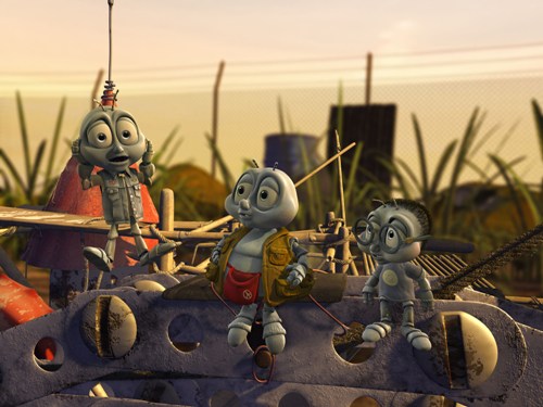 资料图片:影片《带我去月球》剧照(4)