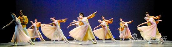 上海舞校庆华诞开排大型芭蕾舞蹈诗《四季》