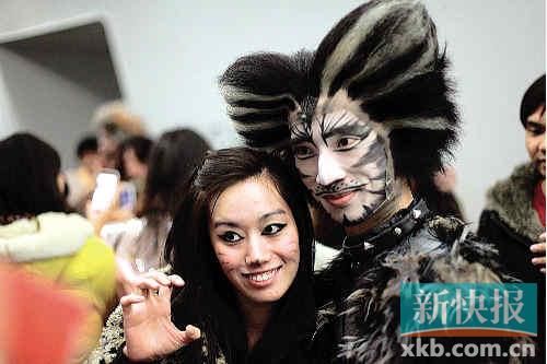 音乐剧《猫》迎来百场盛典 广州开猫妆派对 |世