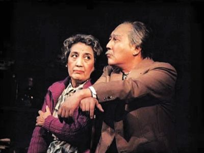 1985年版《洋麻将》由于是之、朱琳联袂主演。