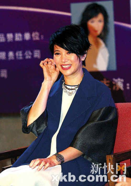 袁咏仪新剧《初恋情人的来信》拒绝搭档张智霖