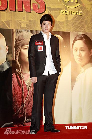 图文：《十月围城》香港首映-王柏杰