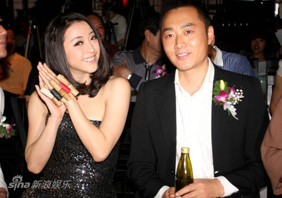 图文:《划拳》开机-黄小蕾与沈晓海