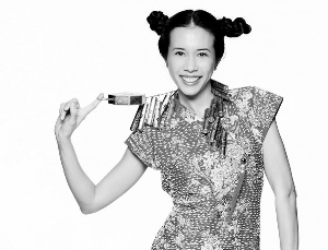 莫文蔚推出贺年照片“搞怪”贺年【图】