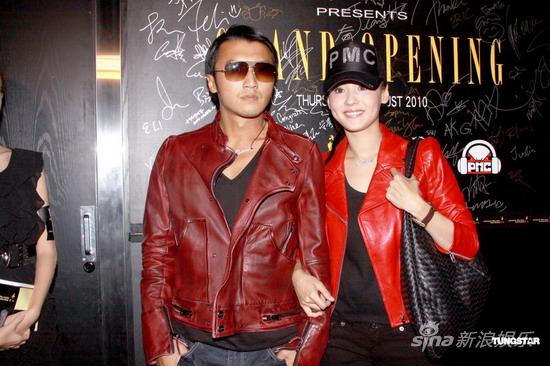 谢霆锋夫妇夜店撑场 张柏芝曝二子成肥仔【图】