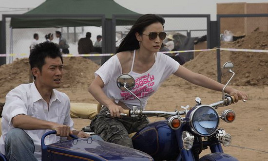 张萌《神话》虞姬变身摩托酷女(组图)_影音娱乐_新浪网