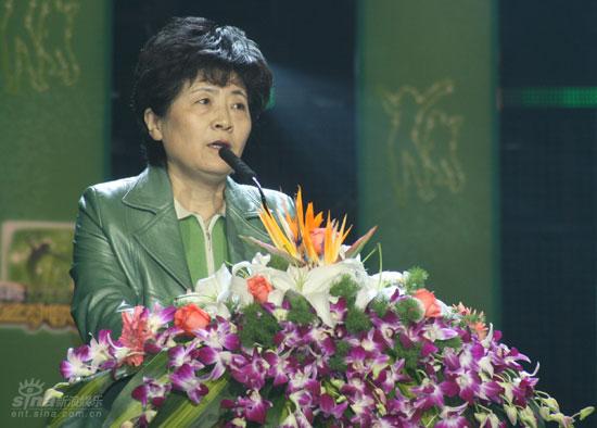图文：唱响重燃战火-江苏广电总台台长周莉致词