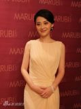 梅婷休假后复工靓丽迷人谈感情一切随缘(组图)