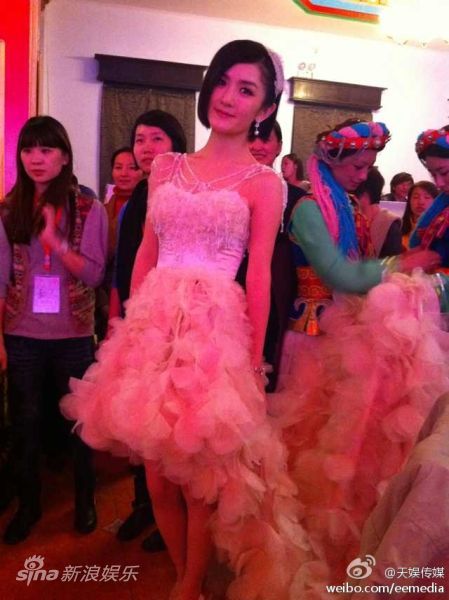 图文:张杰谢娜婚礼答谢宴-美丽新娘