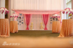 贾乃亮李小璐童话婚礼内场唯美浪漫(图)
