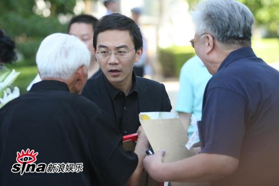 郎永淳亮相追悼会筹备现场