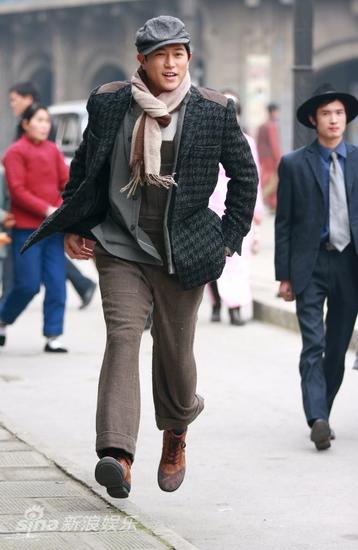 图文:《烟雨斜阳》探班--陈键锋