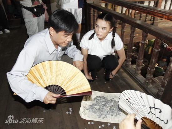 图文：《我和我的小姨》探班-李强和小宋佳对戏