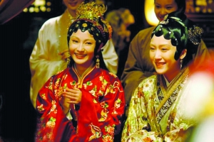 《红楼梦》剧照 李少红邀观众参拍《红楼们》元妃省亲(图)