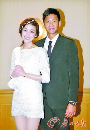 范玮琪陈建州昨日甜蜜订婚