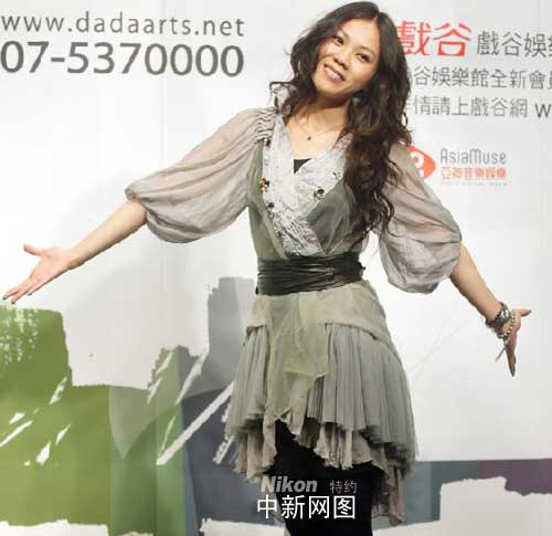 台湾女歌手蔡健雅亚洲巡回演唱会正式开跑【图】