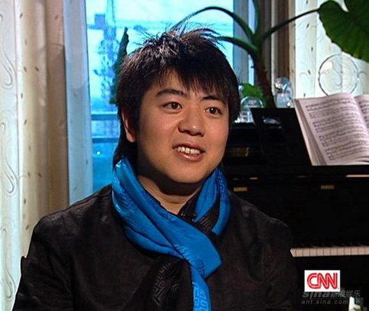 中国钢琴家郎朗做客CNN《亚洲名人聊天室》