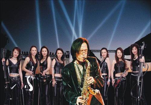 伍迪携手黑鸭子 广州首开爱情音乐会(图)