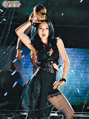 杨千嬅穿诱惑舞衣 千万制作打造新形象|杨千嬅