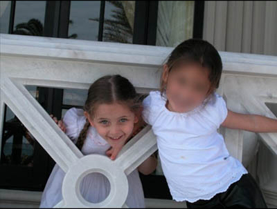 图文：杰克逊的家人与朋友--长女调皮一面