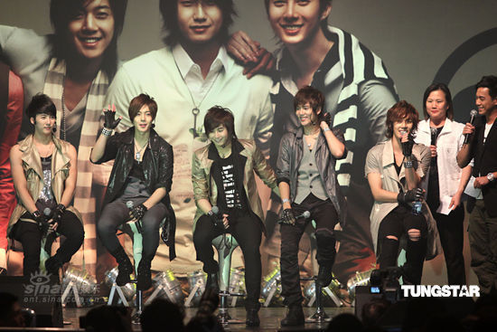 图文：SS501香港歌迷会--SS501排排坐