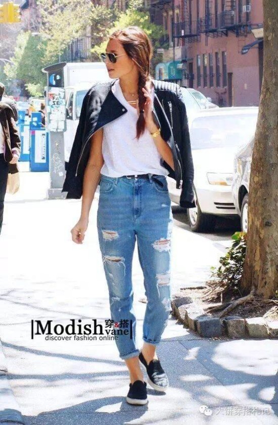 【潮流单品】穿好boyfriend jeans，时尚变身没商量。 - Modish饼 - Modish饼s STYLE BLOG