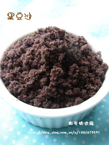 绵软黑豆沙