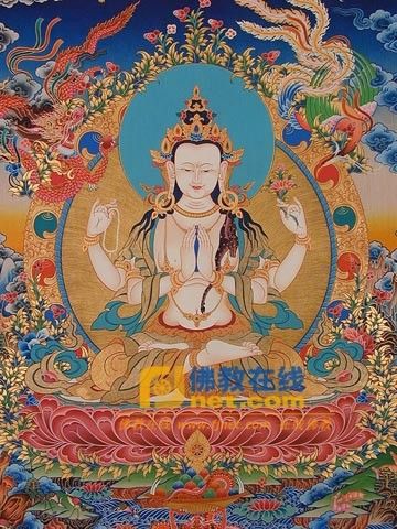 ı۹(4 hands Avalokiteshvara)