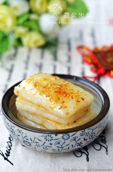 桂花糖糍粑