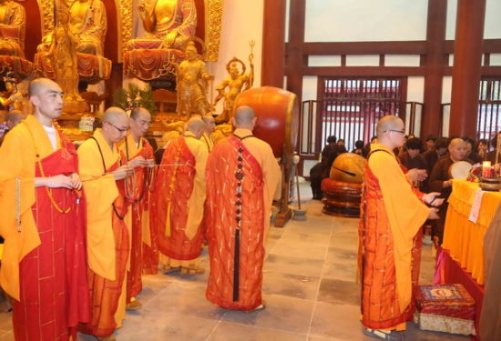 中国佛学院普陀山学院普陀讲寺举行首届盂兰盆供及四大部洲焰口祈福超荐法会