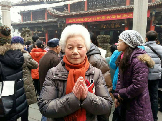 70高龄的肖婆婆是老年会员的正能量