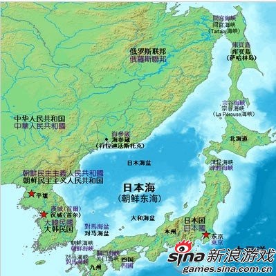 大航海OL将日本海标为韩国海日媒哗然