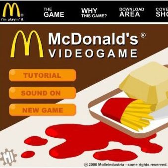 麦当劳网页游戏