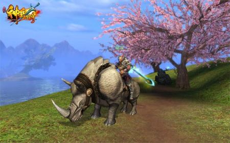 《神兵传奇》新区开服 坐骑拉风无敌_网络游戏