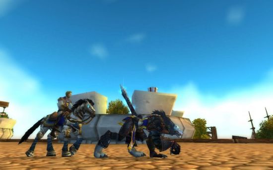 与狼人同行:为啥总觉得像是自己在遛狗?_WOW官方网站合作专区_魔兽世界_4.2_大地的裂变_大灾变_网络游戏_新浪游戏_新浪网