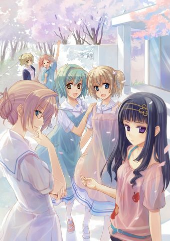 百合向恋爱AVG新作《白衣性恋爱症候群》登陆PSP