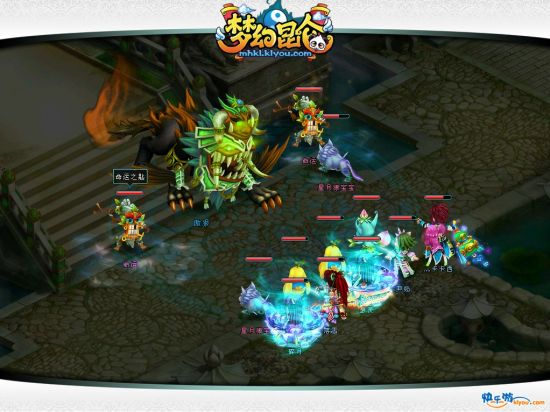 梦幻昆仑高智BOSS挑战之辟邪傲狠饕餮