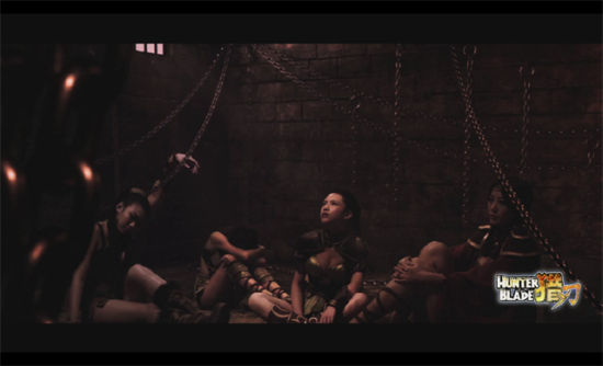 潘霜霜主演《猎刃》公测真人奇幻CG_网络游