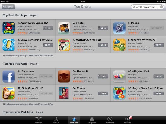《Gold Miner OL HD》美國App Store總榜32位