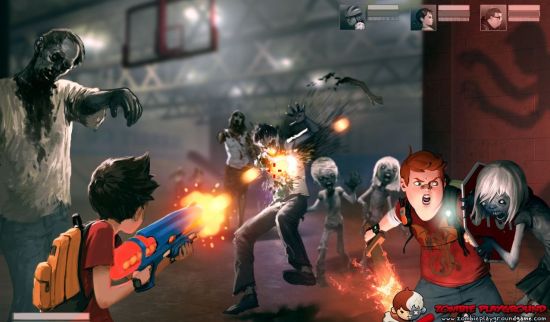 小朋友打僵尸《僵尸游乐园》公布