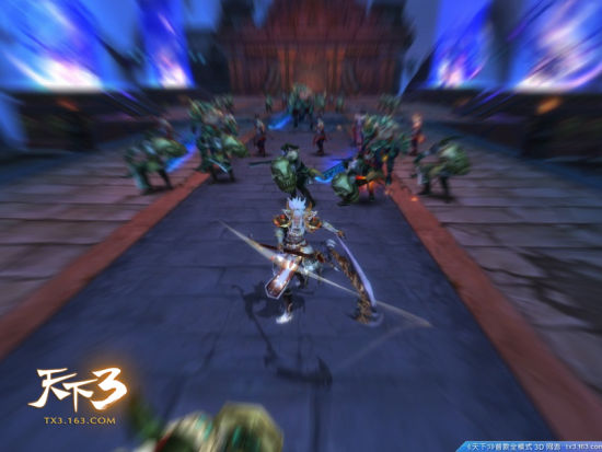 90后正太登天下3冠军宝座对战CJ擂台_网络游