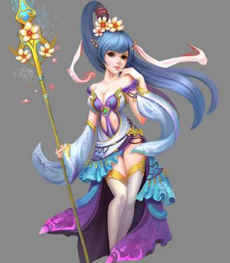 和美女一起<em>打飞机</em>+stg新网游原画首曝