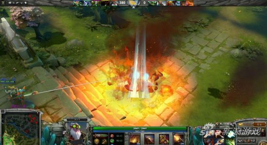 电脑都冒泡了!DOTA2彩蛋:挂机560分钟后的奇
